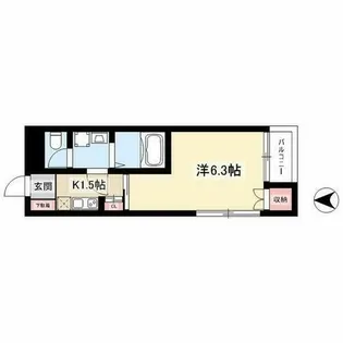 SuccessⅦ【2階】の間取り