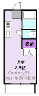 クラウンハイツ【3階】の間取り