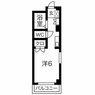 フォレストK3【4階】の間取り