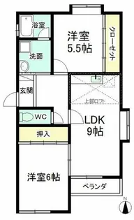 シャイン橋本【2階】の間取り