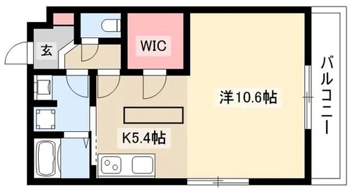 メープルコート【1階】の間取り