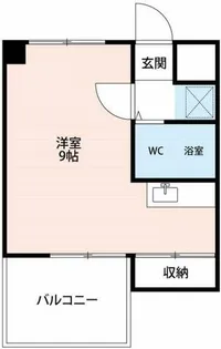 フィオーレ竜美台【3階】の間取り
