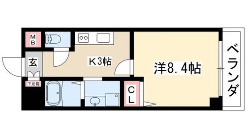HF丸の内レジデンス【1007号室】の間取り
