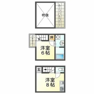 W&R APARTMENT 01【1階】の間取り