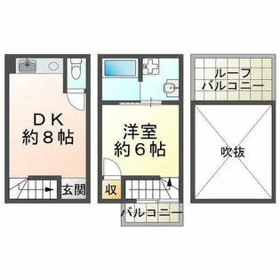 W&R APARTMENT 01【1階】の間取り