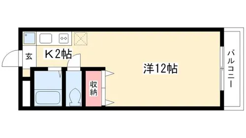 岩田ビル【303号室】の間取り