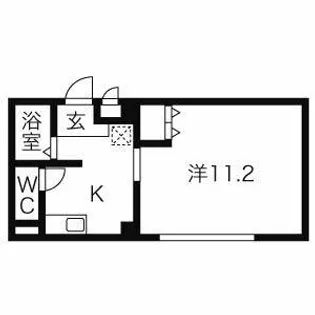 レジデンスウィズマイガレージ【2D号室】の間取り