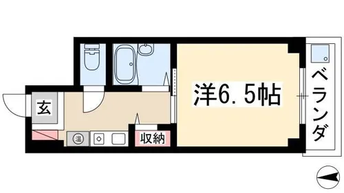 ブレインズ瑞穂【3階】の間取り