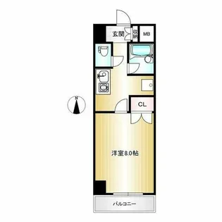 カーサ千種駅【4階】の間取り