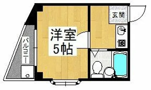 ウエムラグレース白鷺【1階】の間取り