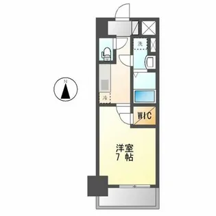 エスリード大須プレシア【1211号室】の間取り