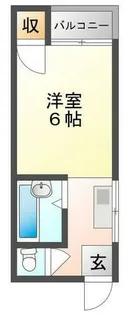 ミロクハイツ【3階】の間取り