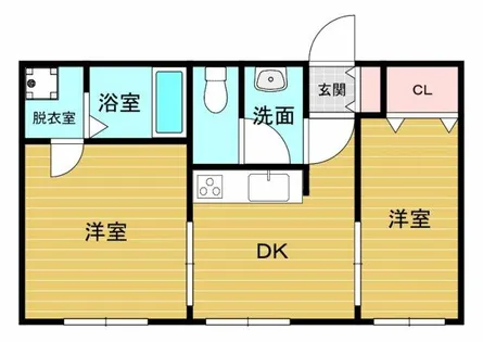 ジャパン幸ビル【3階】の間取り