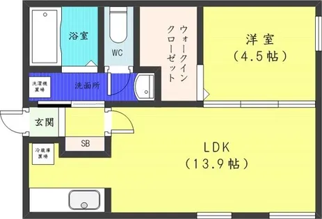 ART PARK II【3階】の間取り