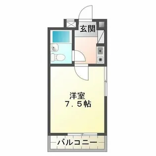 ハイツサンクール【2階】の間取り