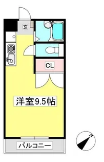 Mh-Arc HANNOKI【2階】の間取り