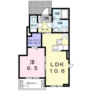 フローラ・8【1階】の間取り