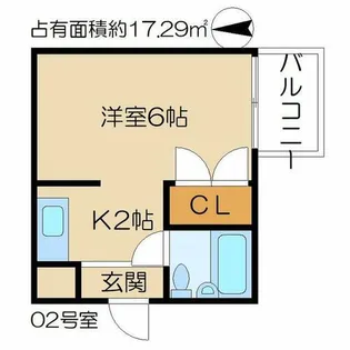 エントピアハイツ【3階】の間取り