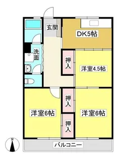 ハイツ鎌倉【3-2号室】の間取り