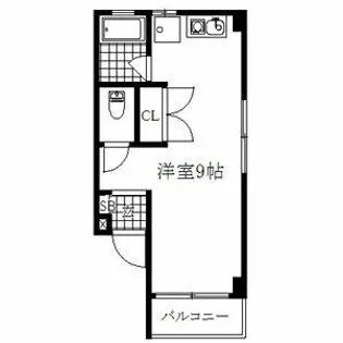 サンハイツ【302号室】の間取り