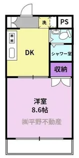 コーポ加月 A棟【1階】の間取り