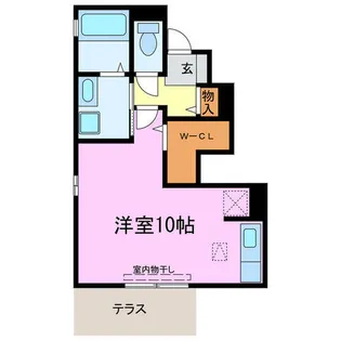 碧エイト【1階】の間取り