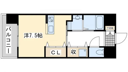 ギャラン菅原【1001号室】の間取り