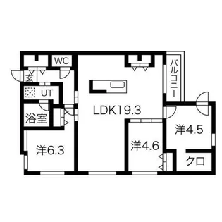 ZABO HILLS 南山鼻【2階】の間取り