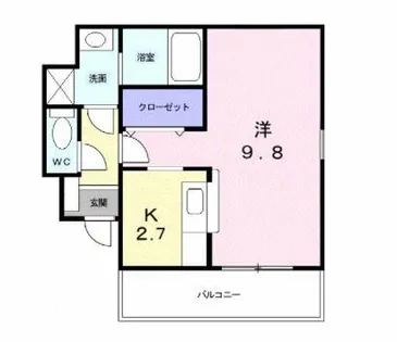 ソレアード本町【1階】の間取り