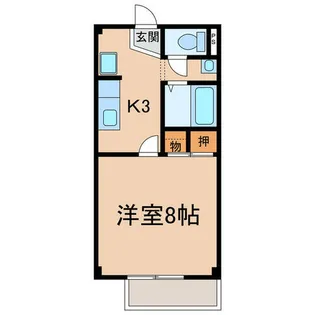 SunnyHeights川西【2階】の間取り