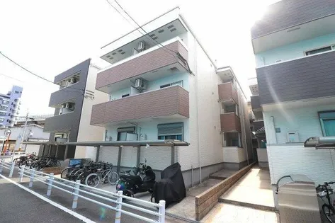 大阪府大阪市平野区瓜破1丁目【アパート】の外観