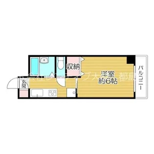 サンライズマンション【4階】の間取り