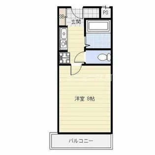 ライオンズマンション東本町第3【11階】の間取り