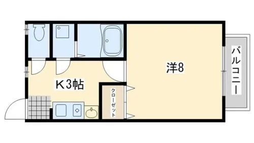 PLACE21(プレイス21)【2階】の間取り