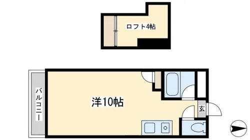 シャルム南八千代【1階】の間取り