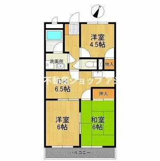 プレシャス【302号室】の間取り