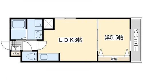 WIN黒崎【301号室】の間取り