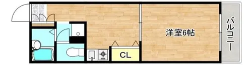 メゾンロワジールKS【3階】の間取り