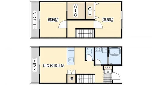 CS黒崎【1階】の間取り