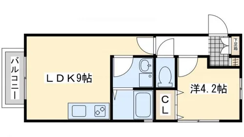 G・シュヴァリエ【201号室】の間取り