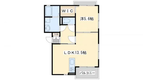 メゾン エパヌイ【3階】の間取り