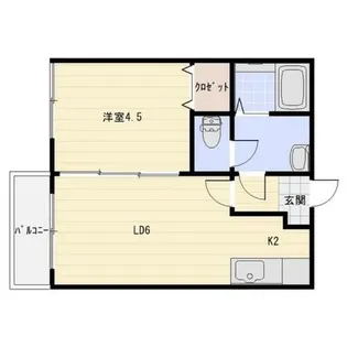 EY真駒内【3階】の間取り