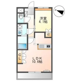 maison de Yuu【103号室】の間取り