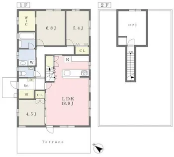 福岡県北九州市八幡西区岡田町【一戸建】の間取り