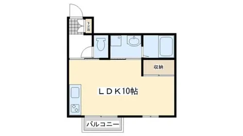 インペリアル大賀Ⅳ【203号室】の間取り