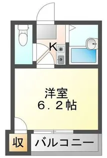 Mプラザ西三荘駅前【3階】の間取り