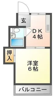 中川マンション【1階】の間取り