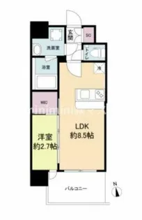 セレニテ福島プリエ【9階】の間取り