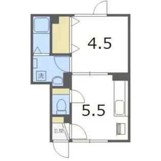 北海道札幌市手稲区前田九条17丁目【アパート】の間取り