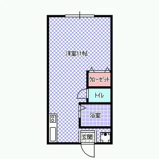 TISSハイム香里【203号室】の間取り